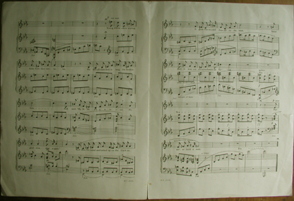 The legend of the cuckoo, sheet music, p.4 & 5