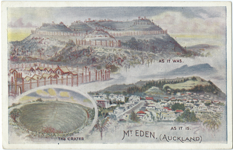 (front of postcard) Wilson Bros. Postcard, Mount Eden (Auckland)